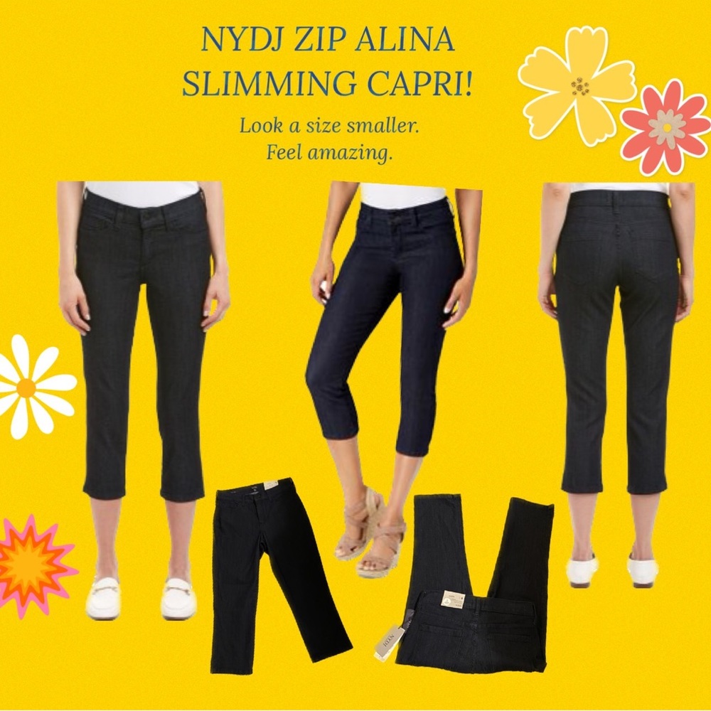 NYDJ Beautiful slimming Alina capris!